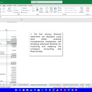 Professional Accounting System in Microsoft Excel